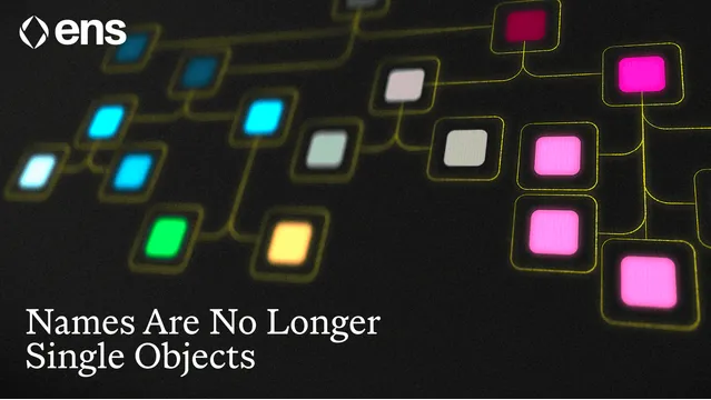 Names Are No Longer Single Objects
