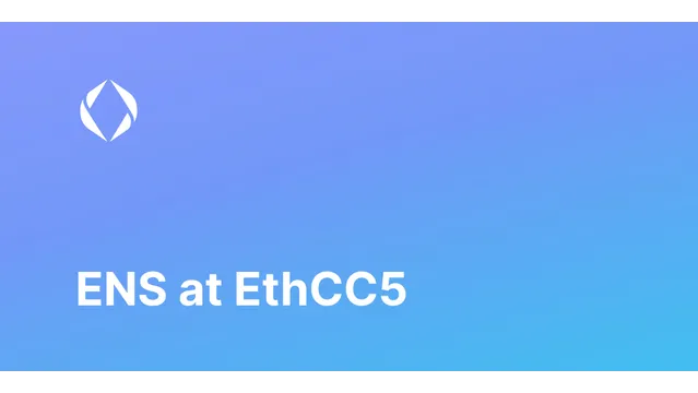 ENS at EthCC5