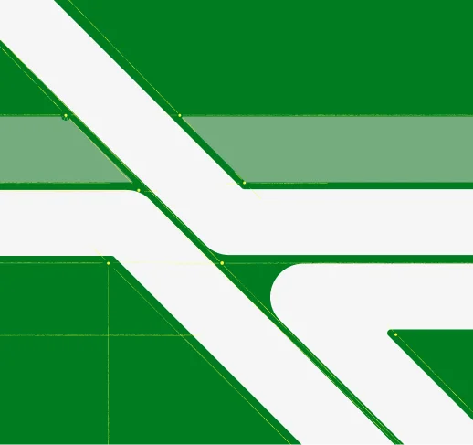 Green Graphic Square